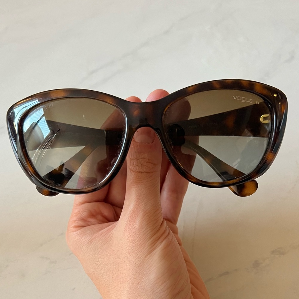 VOGUE cat eye sunglasses in tortoiseshell